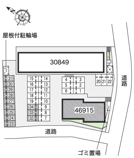アルタイル(46915)の駐車配置図