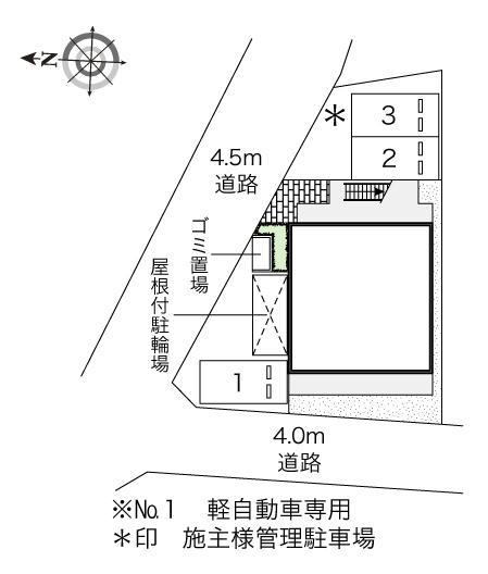 ＲＩＶＥ　Ｍ(47386)の駐車配置図