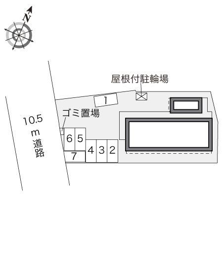 グローリー(31675)の駐車配置図