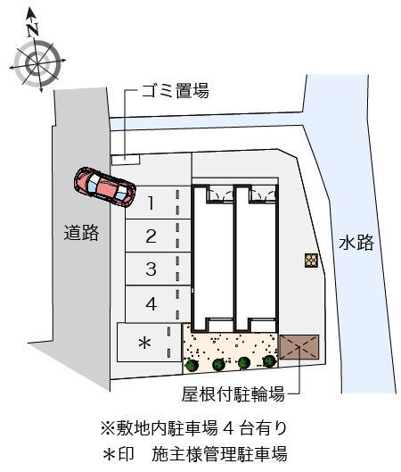ウイロウⅥ(54788)の駐車配置図