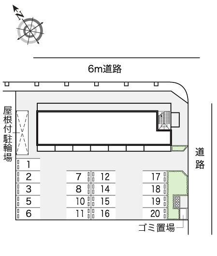 源(11389)の駐車配置図