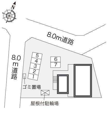 ＦＡＲＭ光Ⅱ(28779)の駐車配置図