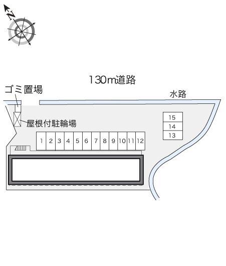 ポワール(24855)の駐車配置図