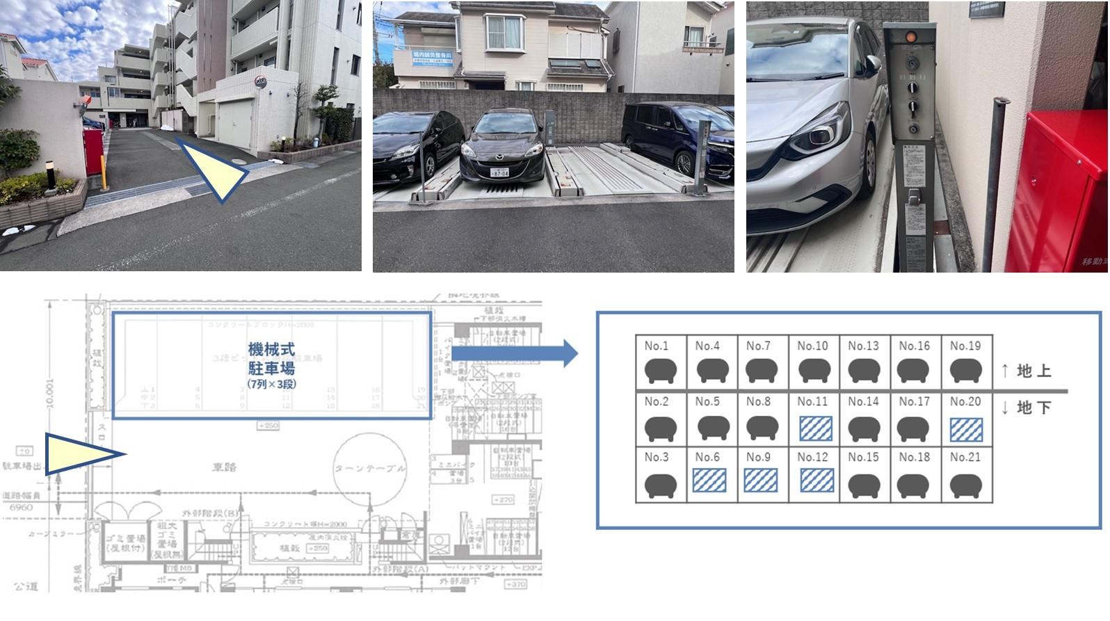 宿河原２丁目駐車場の外観・駐車場イメージ2枚目