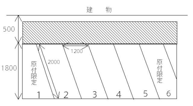 サン　ヴィータ駐輪場の駐車配置図