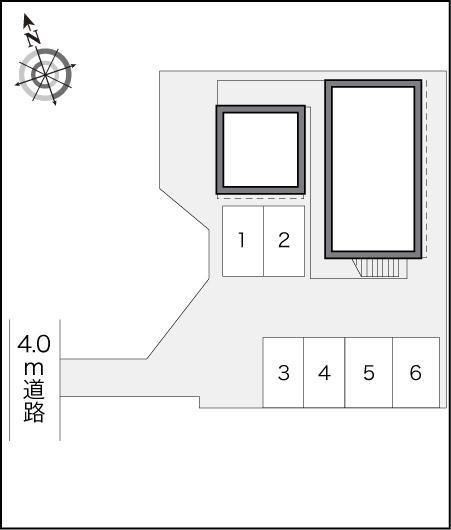 ＡＳＡＨＩ(20028)の駐車配置図