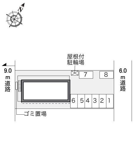 ミドリノ(33986)の駐車配置図