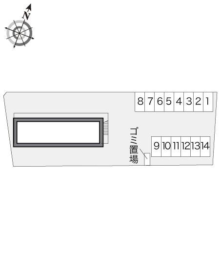 あさひ(12584)の駐車配置図