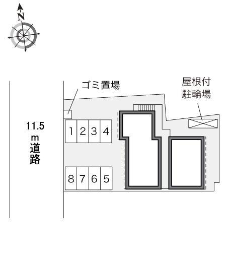 ヒカリ(28935)の駐車配置図