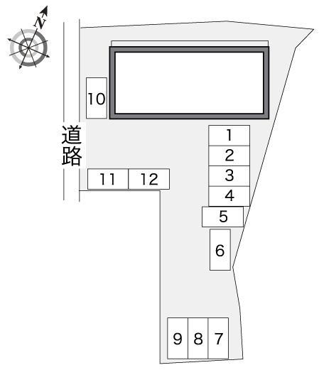 アルビレオ(21869)の駐車配置図
