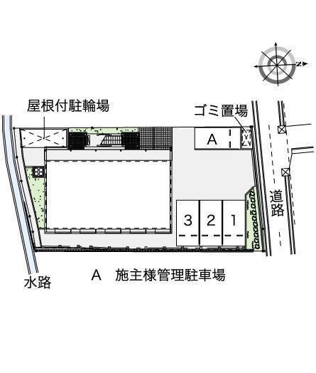 レイクホライズンⅡ(42395)の駐車配置図
