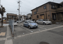 中藤ガレージの駐車場