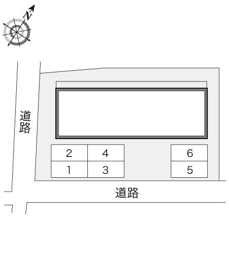 カーサ　ビアンカ(23379)の駐車配置図