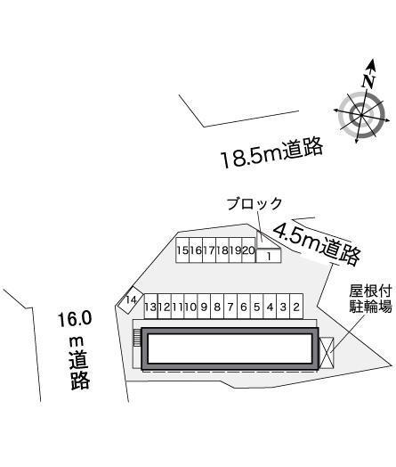 みなみ(39371)の駐車配置図