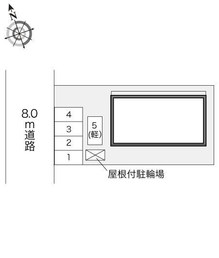 エクレール(23799)の駐車配置図