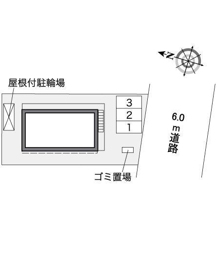 ピーチハウス(37328)の駐車配置図