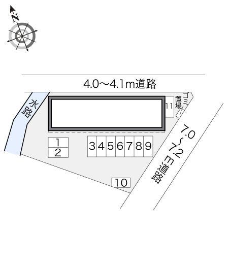 ＬａーＰａｕｍｅ(14073)の駐車配置図