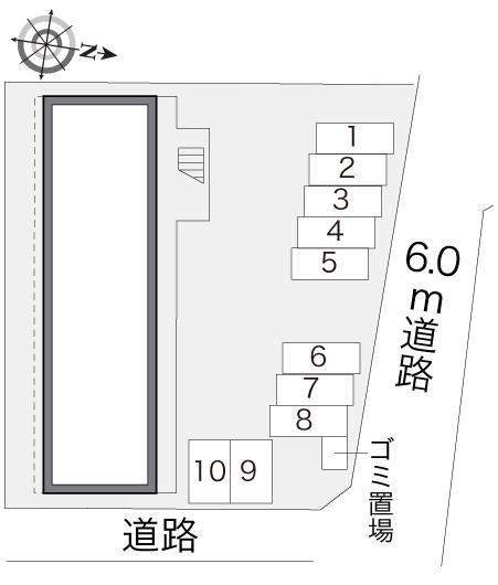 アトリオ(18072)の駐車配置図