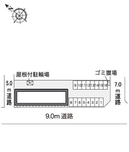Ｓｔｅｐ(30393)の駐車配置図