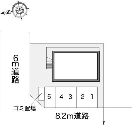 ＳＯＮＥ泉館(10998)の駐車配置図