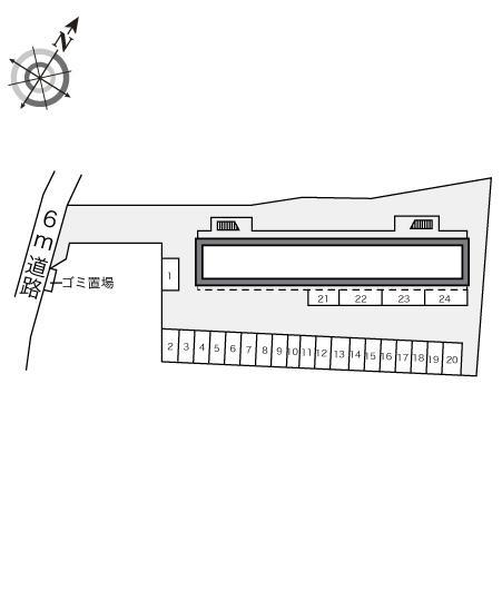 ウィル(15619)の駐車配置図