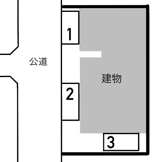 ニド　フェリスの駐車配置図