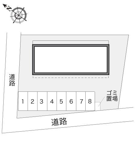 メゾン(11131)の駐車配置図
