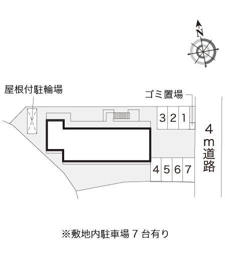 プリート(17652)の駐車配置図