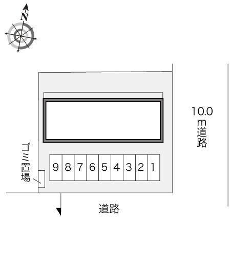 ＴＡＭＡＫＩⅣ(21743)の駐車配置図