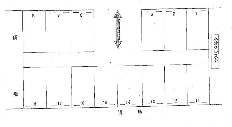 ４６９の駐車配置図