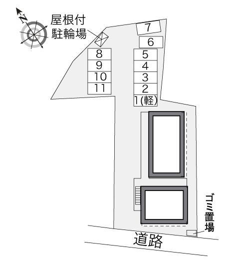 Ｌｏｓａ(32972)の駐車配置図