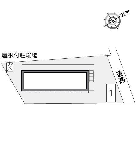 リバーサイド住吉(37450)の駐車配置図