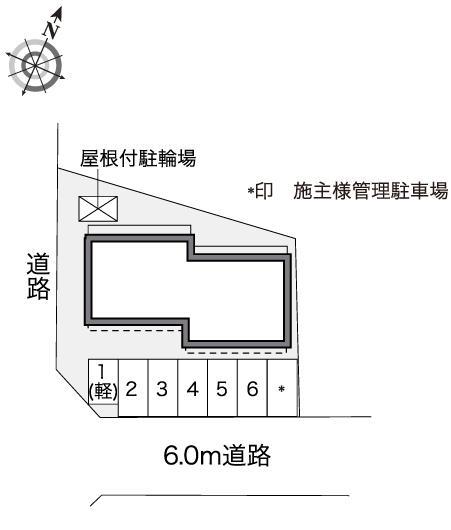 ベルウィン(41600)の駐車配置図