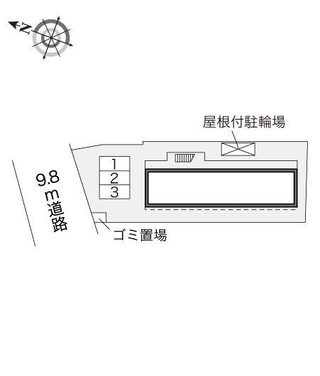 桜通り(18680)の駐車配置図