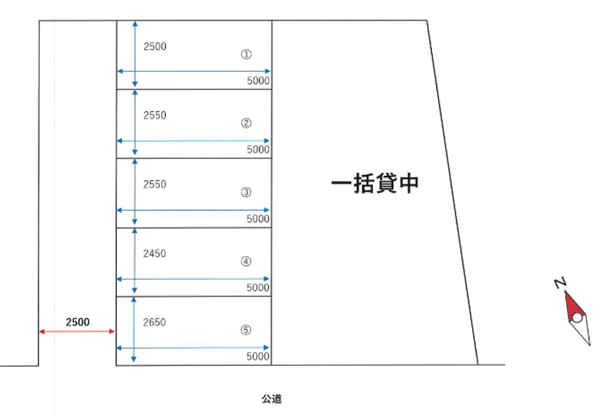 一色パーキングの駐車配置図