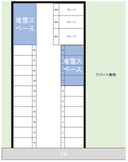 八軒9条西1丁目駐車場の駐車場