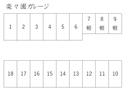 楽々園ガレージの駐車場