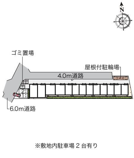 大泉学園町レジデンス(59305)の駐車配置図