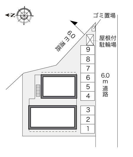 本鳥栖(29982)の駐車配置図