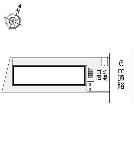 ファーレⅡ(13952)の駐車配置図