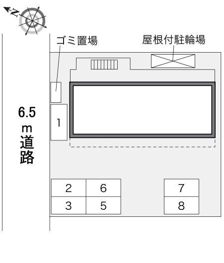 シュテルン(32396)の駐車配置図