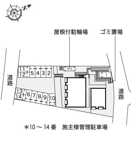 コンツェルト(54026)の駐車配置図