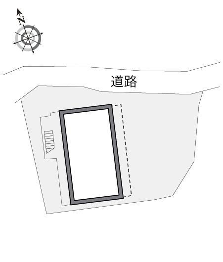 高砂(16601)の駐車配置図