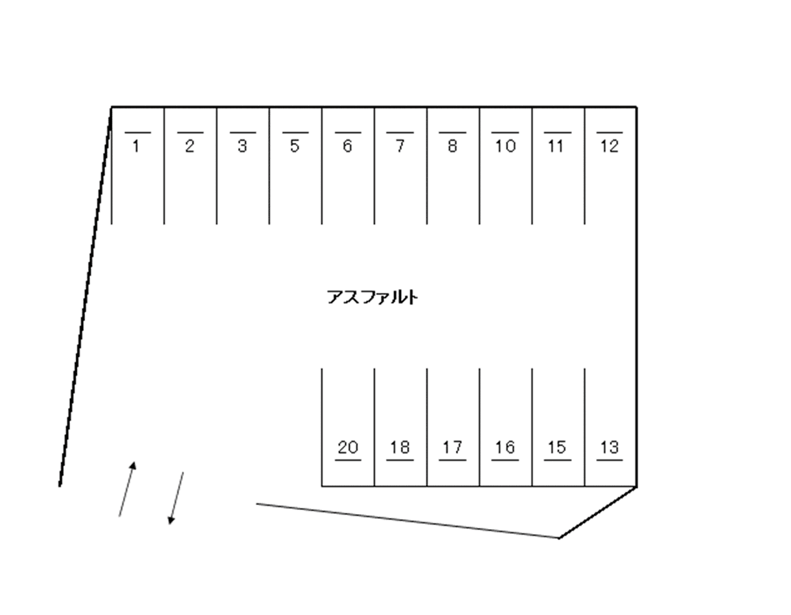 J-380の駐車配置図