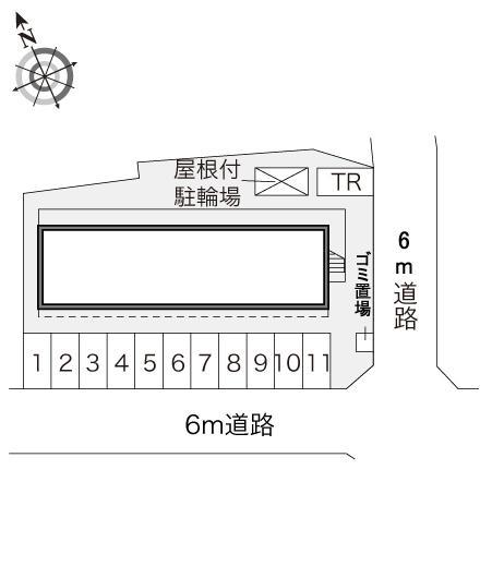 パールアケノ第２(15533)の駐車配置図