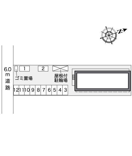蓮町(25918)の駐車配置図