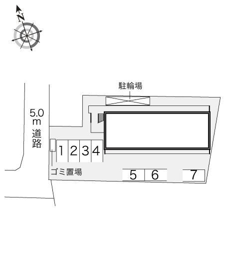 カワキタ(21201)の駐車配置図