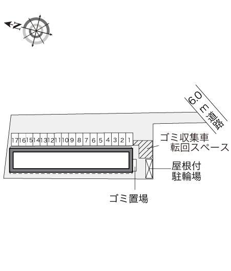 エアル(33229)の駐車配置図