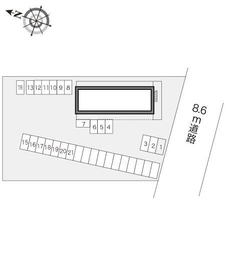 井野(12951)の駐車配置図
