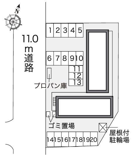 エルナト(41217)の駐車配置図